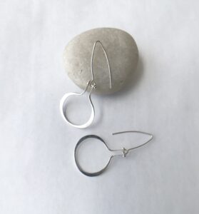Sterling Silver Hoop Earrings (Small)