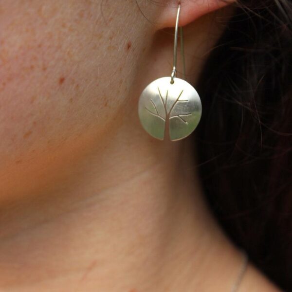 Tree of Life Earrings Round