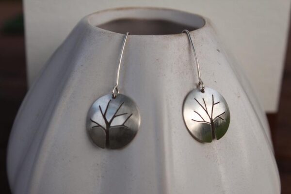 Tree of Life Earrings Round
