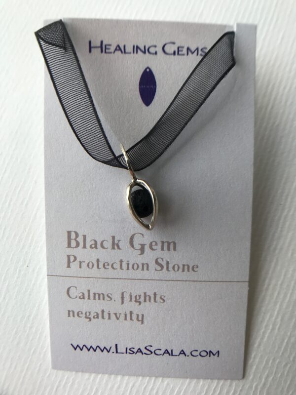 Gem Pod Essential Oil Lava Sterling Silver