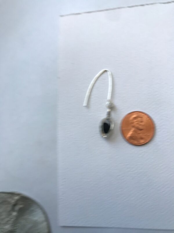 Gem Pod Earrings Lava Stone Essential Oil