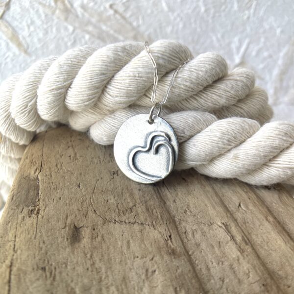 The Scad heart Warrior Necklace