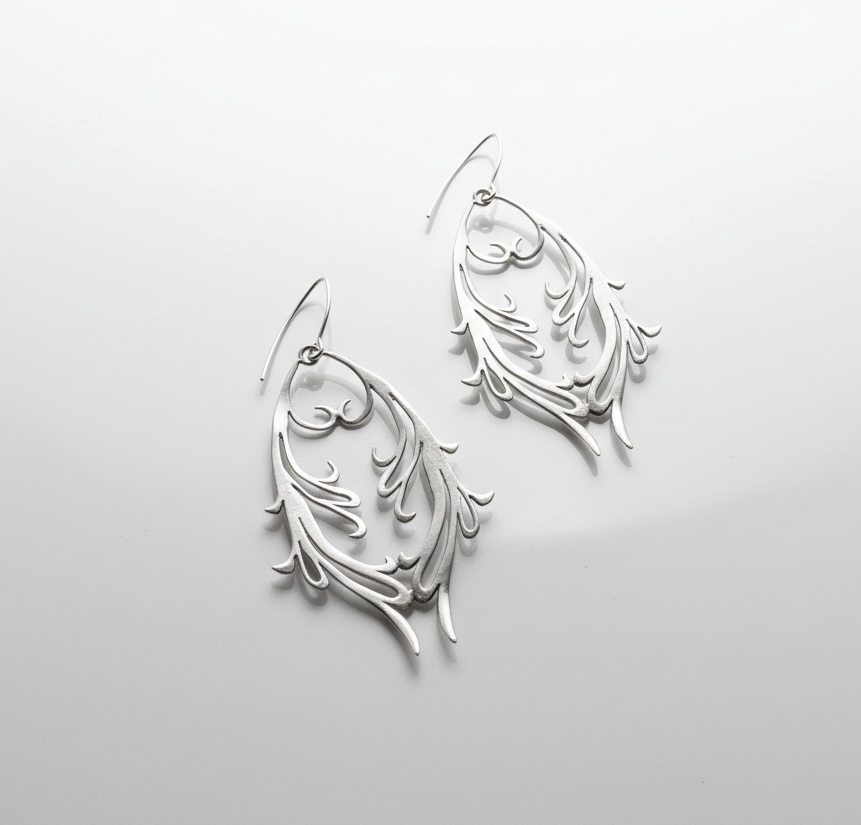 Double Angel Wing Earrings