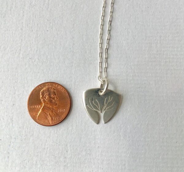 Tree of Life Charm Necklace - Sterling Silver