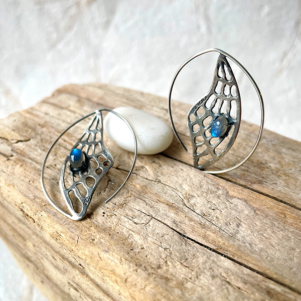 Lisa Scala Jewelry | Butterfly Wing Earrings