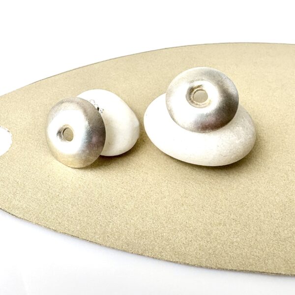 Guardian Post Earrings - Sterling