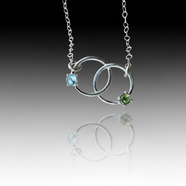 Embrace Small Gemstone Necklace Feature