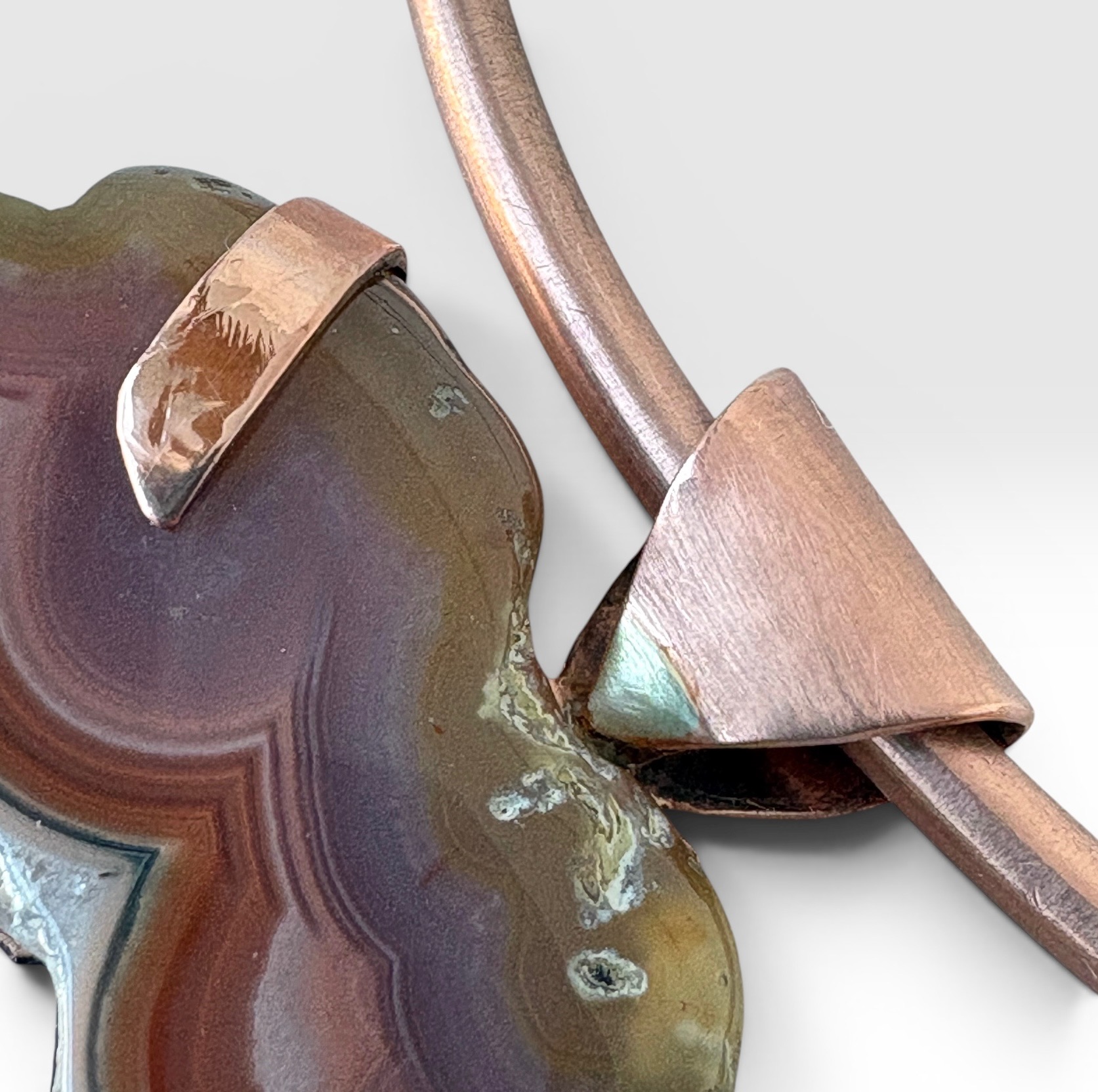 The Luna Necklace - Agate and Moonstones - Image 8