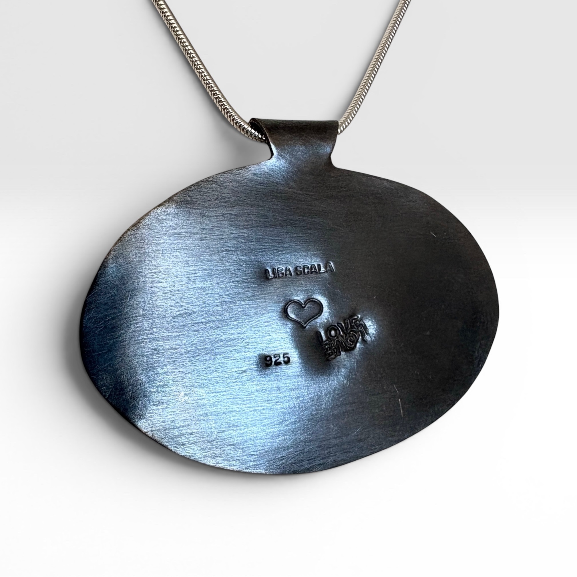 Guanyin Necklace - Chinese writing stone mark