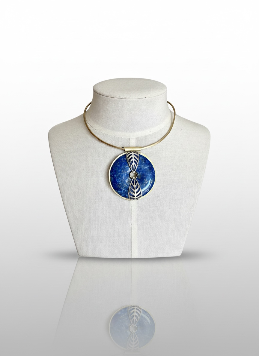 The Athena Necklace - Lapis Lazuli