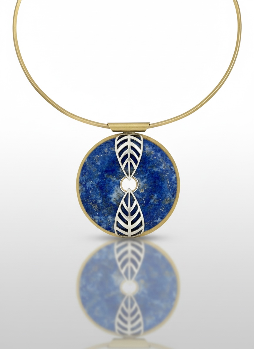 The Athena Necklace - Lapis Lazuli feature