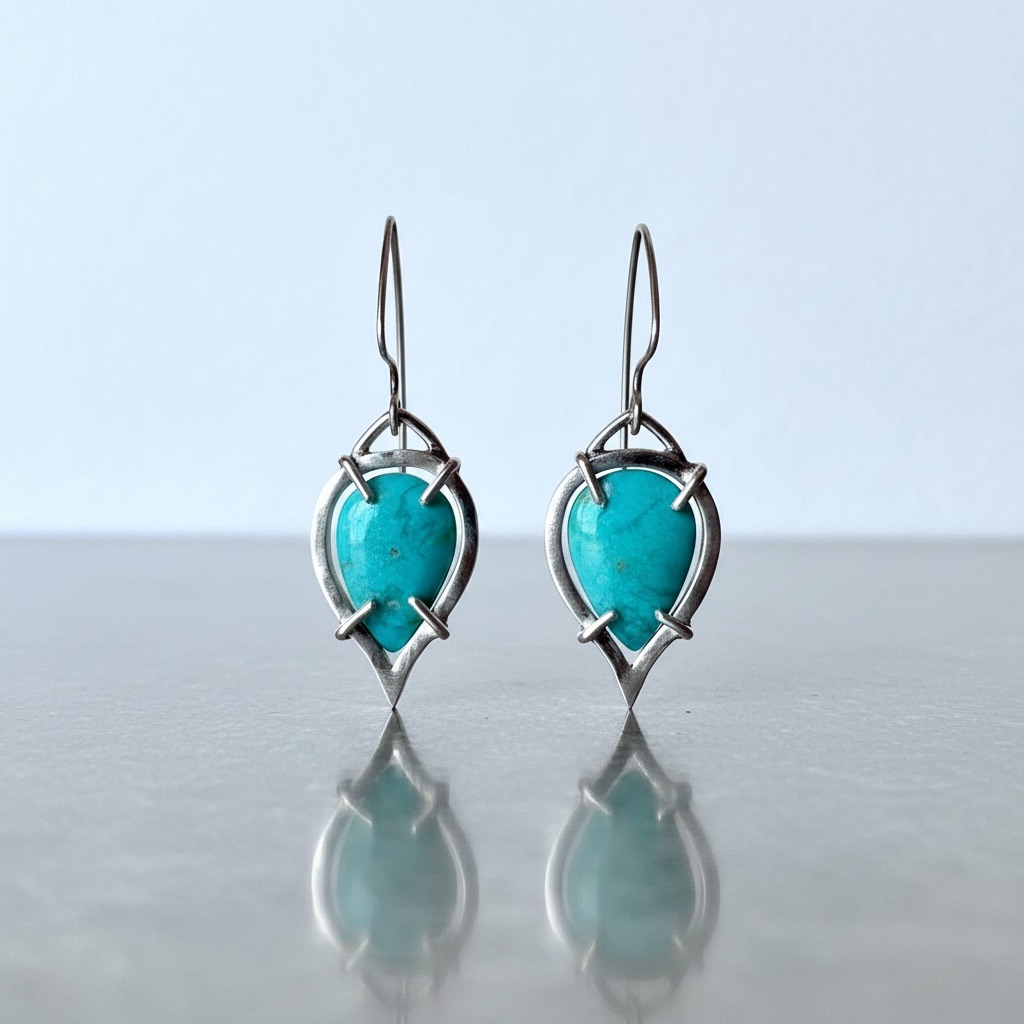 Turquoise Guardian Earrings