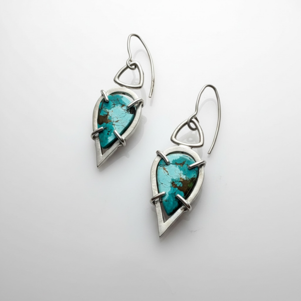 Turquoise Guardian Earrings feature